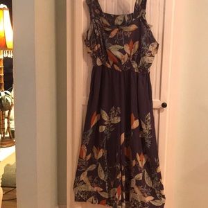 Free People tropical looking jumpsuit